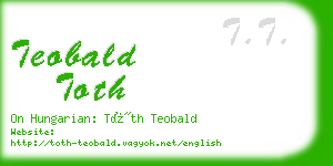 teobald toth business card